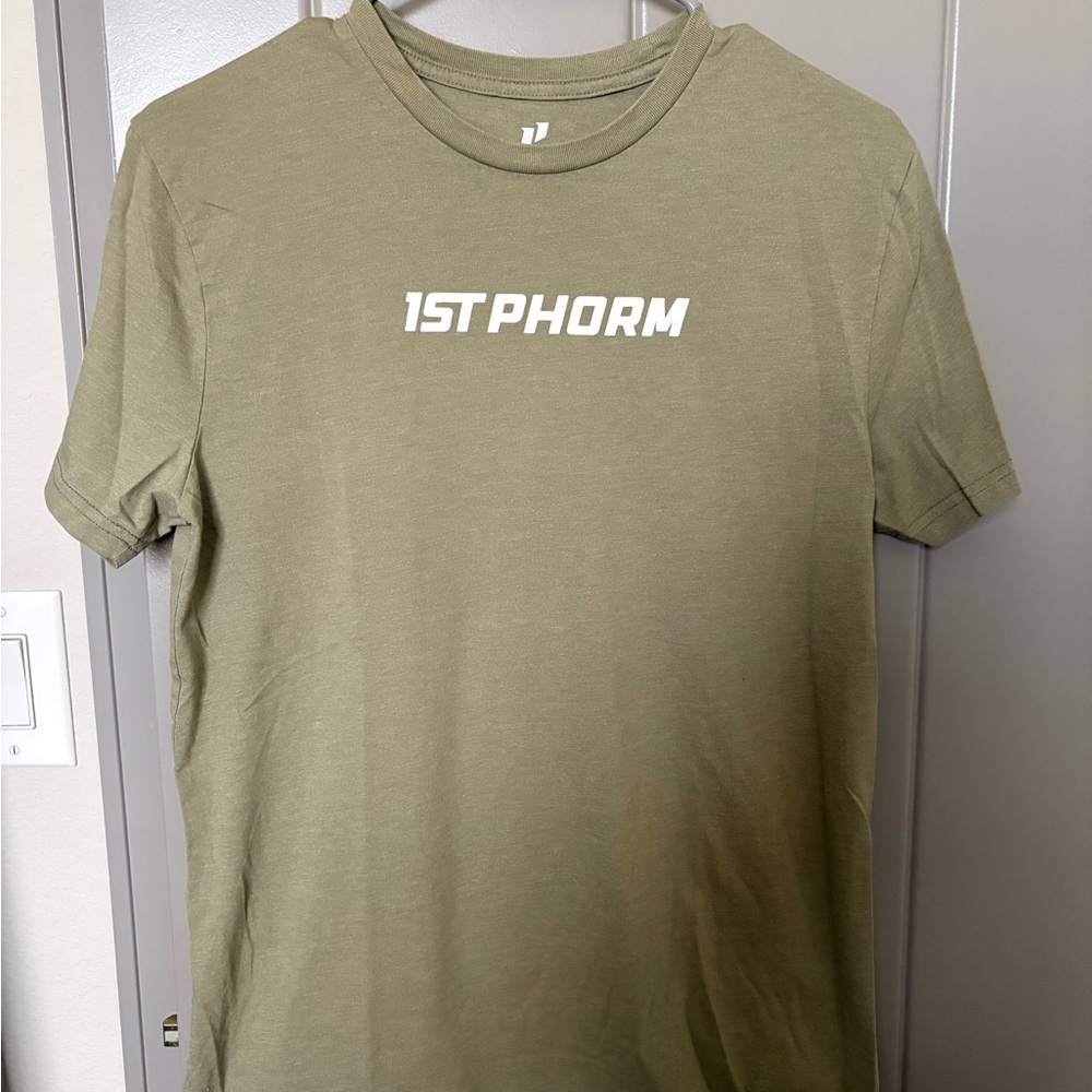 1st Phorm Olive Men's Short Sleeve Tee